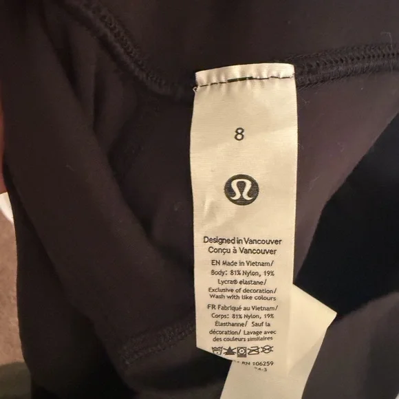 Lululemon Athletica Black Align Jogger - Picture 3 of 3